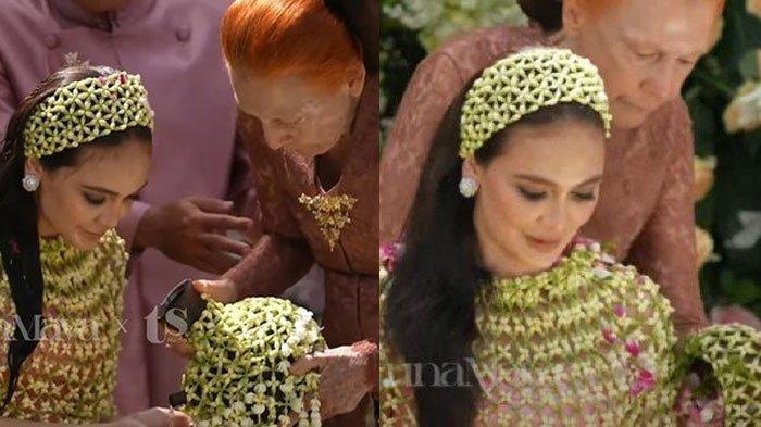 PERNIKAHAN LUNA MAYA DAN MAXIME - Proses siraman Luna Maya, Selasa (6/5/2025) di Bali. Artis cantik ini akan menikah dengan aktor Maxime Bouttier pada Rabu (7/5/2025).