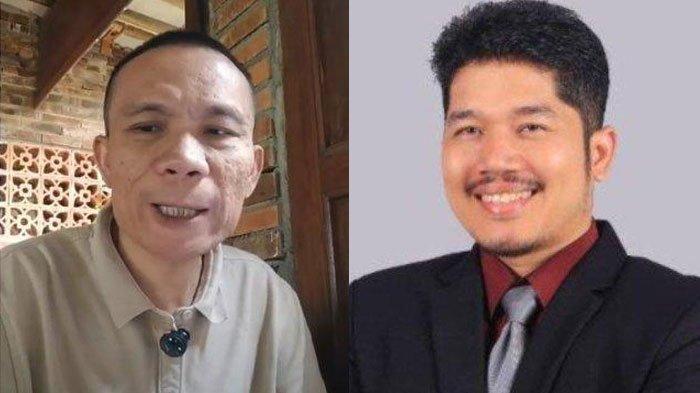 BONGKAR KEBOHONGAN - Kolase foto Rismon Sianipar (kiri) dan Josua Sinambela (kanan). Josua, pakar digital forensik secara terbuka mengungkap keterlibatannya dalam kasus yang turut menyeret nama Roy Suryo dan Rismon Sianipar, Senin (2/6/2025).