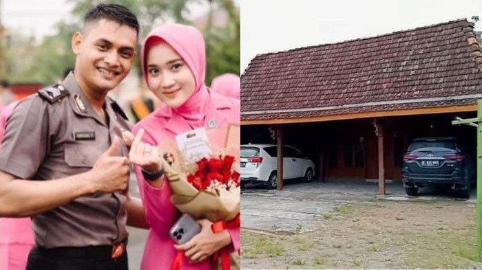 Sosok pedangdut dinikai polisi ini ternyata tinggal di rumah kayu di kampung halamannya. TV masih tabung.