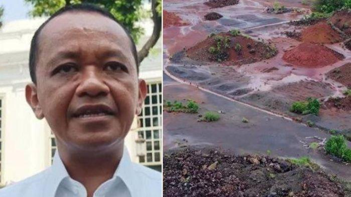 TAMBANG NIKEL RAJA AMPAT - Aktivitas tambang nikel di Raja Ampat (foto kanan) menuai kritik keras dari masyarakat Indonesia. Ikon pariwisata, Pulau Piaynemo diduga dikeruk. Begini respon Menteri ESDM Bahlil Lahadalia (foto kiri).