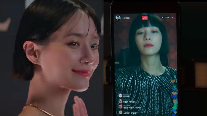 Tangkapan layar teaser drama Korea terbaru Park Gyu Young, berjudul 'Celebrity'. 