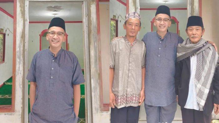 BANGUN MASJID - Presenter kondang, Ruben Onsu. Jauh sebelum menjadi mualaf, ternyata mantan suami Sarwendah sudah membangun musholla yang diberi nama seperti ibunya, Senin (7/4/2025).