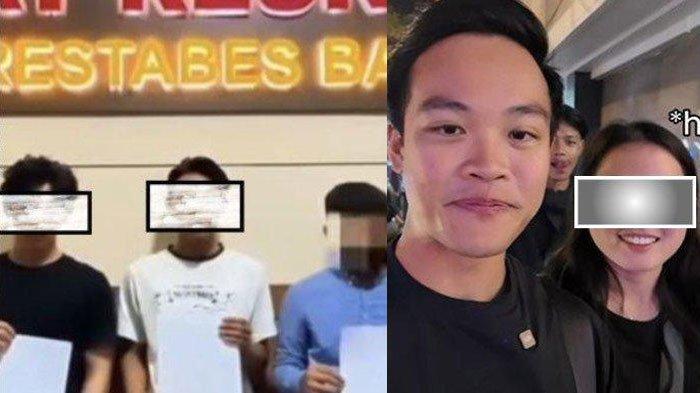 Tiga remaja pelaku pelecehan turis Singapura di Kota Bandung minta maaf