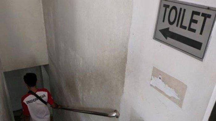 Toilet dan tempat wudu di Masjid Kecamatan Dawe, Kudus, lokasi mesum sepasang pemuda
