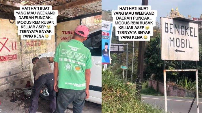 Viral bengkel diduga curang modus rem berasap