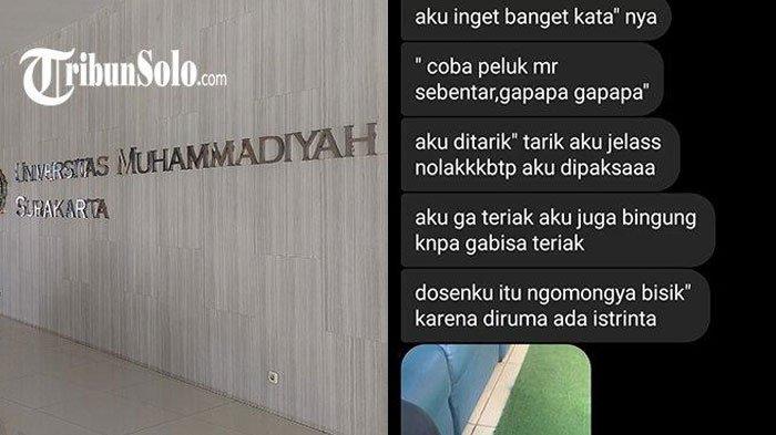 Chat Dosen UNIMA pada Mahasiswi, Minta Dipijat di Mobil Tapi Malah Cium