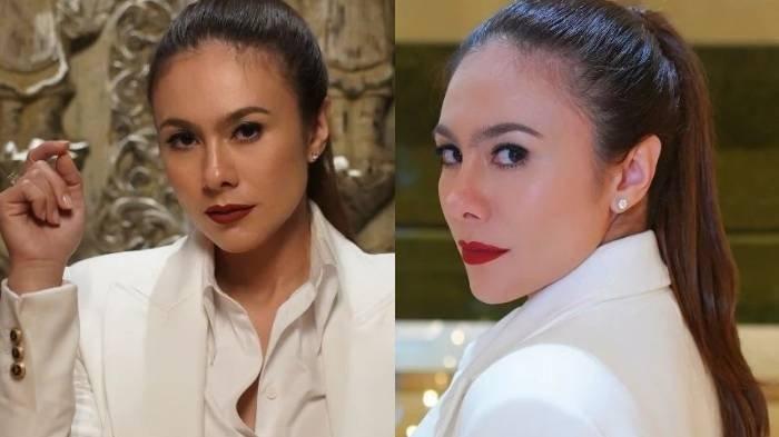 Walaupun sudah menjadi ibu-ibu, pesona wajah Wulan Guritno masih tetap terlihat cantik dan awet muda.