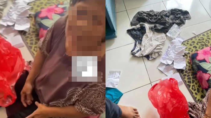 CURI UANG TAKZIAH - Seorang wanita paruh baya di Depok viral kedapatan mencuri uang takziah setelah berpura-pura melayat, Senin (24/6/2025).