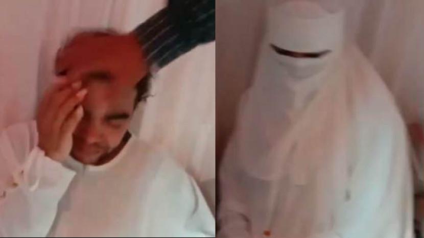 1 Kampung Ngamuk saat Pengantin di Pinrang Buka Cadar, Ternyata Pria Nyamar Jadi Wanita