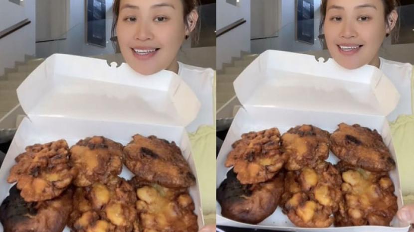 Pembelaan Pinkan Mambo soal Pisang Goreng Jualannya Tampak Gosong, Dikritik Arya Khan: Keras Amat