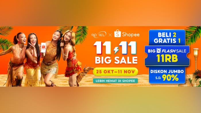 Geliat Belanja Akhir Tahun di Pesta Diskon Shopee 11.11