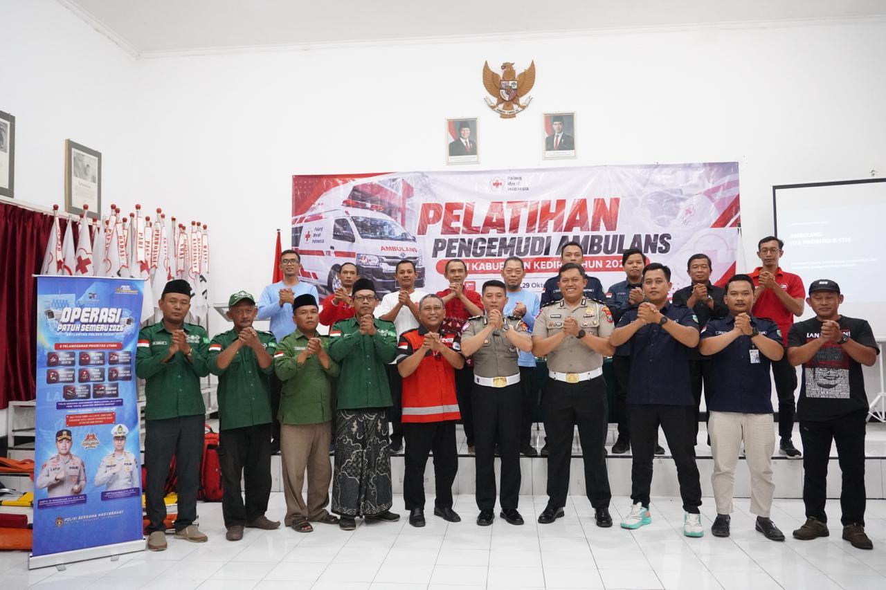 Geger! Sopir Ambulans Kediri Digembleng Safety Driving Patuh Semeru