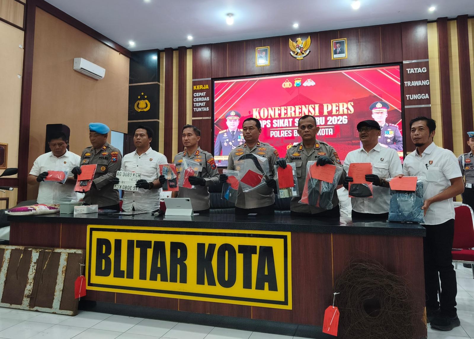 Blitar Darurat Kriminal: 17 Pelaku Sikat Dibekuk Termasuk Anak di Bawah Umur