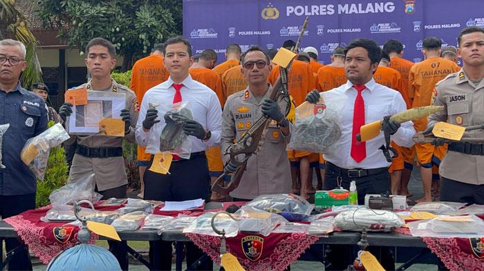 Tertangkap, Dua Pemburu Landak Bersenjata di Sumbermanjing Wetan