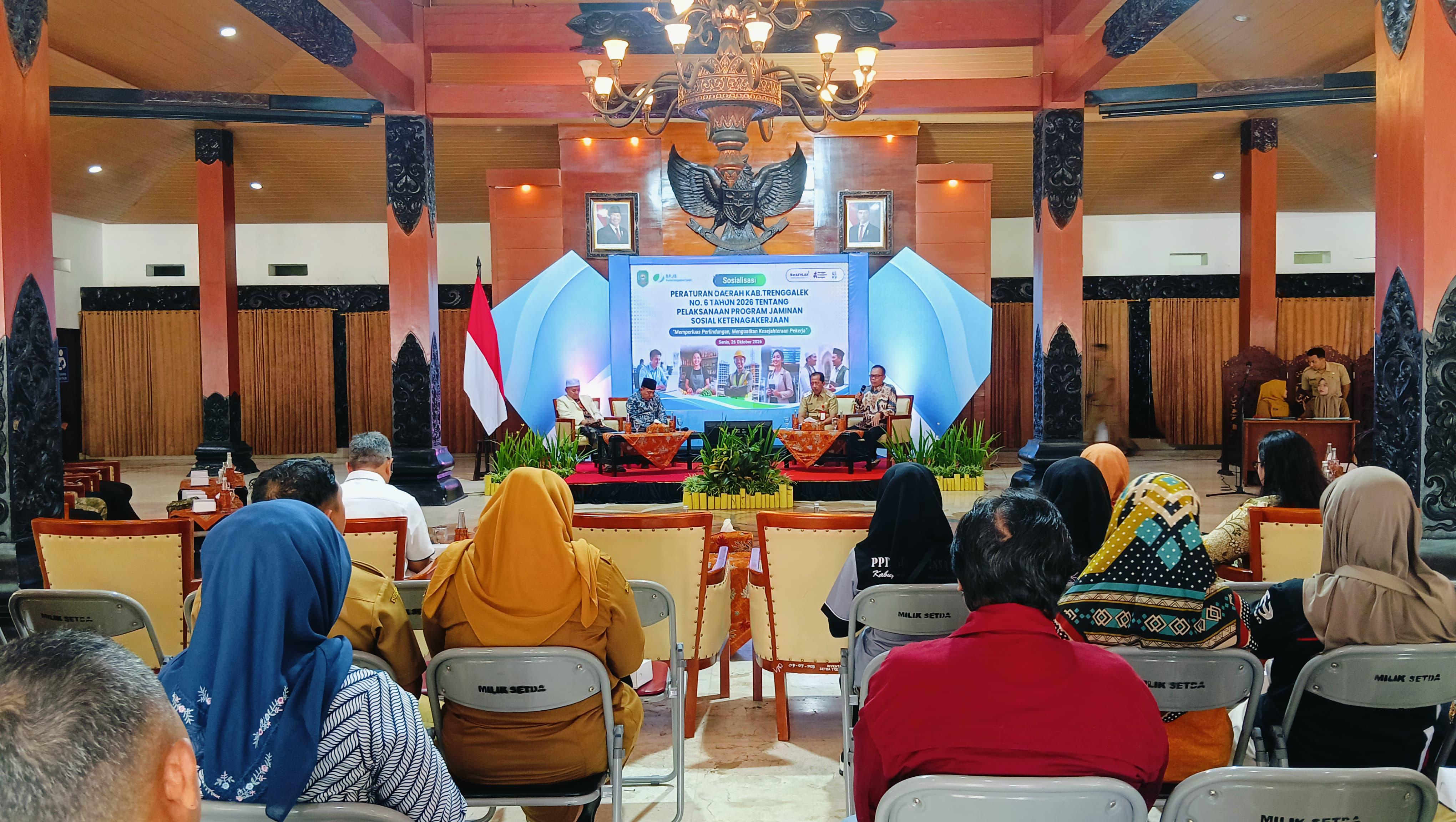 Trenggalek Genjot Perlindungan Sosial Pekerja Rentan
