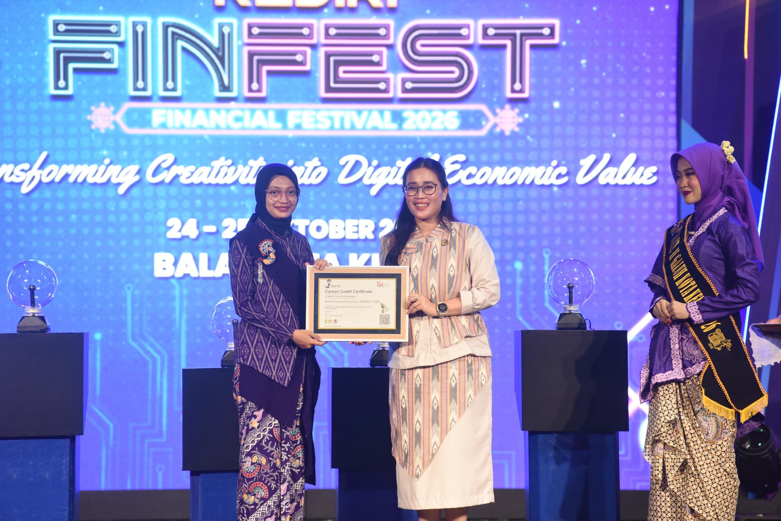 Gandeng OJK Kediri, Pemkot Kediri laksanakan Finfest 2026: pacu Kreativitas UMKM dan Literasi Keuangan