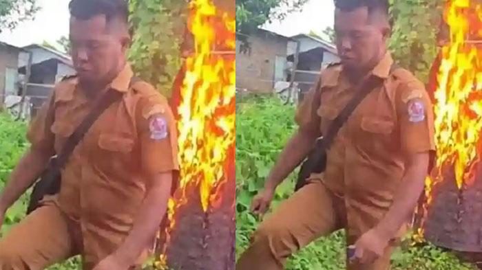 Kadus Ayub Murka Bakar Barak Narkoba Usai Peringatannya Diabaikan
