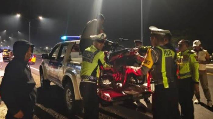 Polisi Sikat Sejumlah Pembalap Liar di JLU Lamongan, 9 Motor Diamankan
