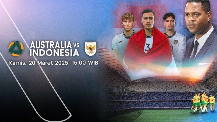 AUSTRALIA vs INDONESIA Hari Ini Jam Berapa? Simak Jadwal dan Cek Link Streamingnya
