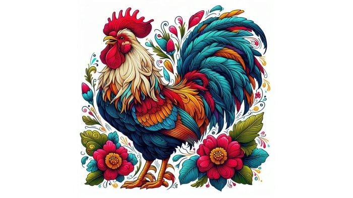 Ilustrasi Shio Ayam. (Bing)