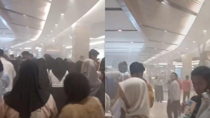 BREAKING NEWS Viral Medsos Pakuwon Mall Jogja Kebakaran. FOTO: Tangkapan layar video warganet memperlihatkan kebakaran di Pakuwon Mall Jogja, Rabu (4/12/2024) sore.