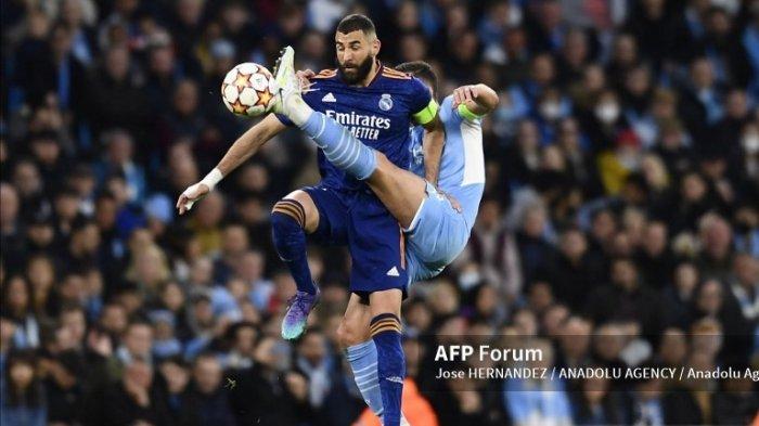 Daftar TV Liga Champions MANCHESTER CITY vs REAL MADRID: beIN SPORTS