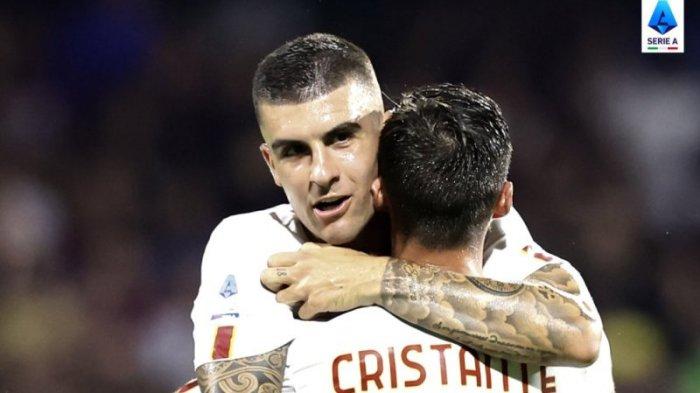 Bryan Cristante menjadi pahlawan kemenangan di Liga Italia antara Roma vs Salernitana