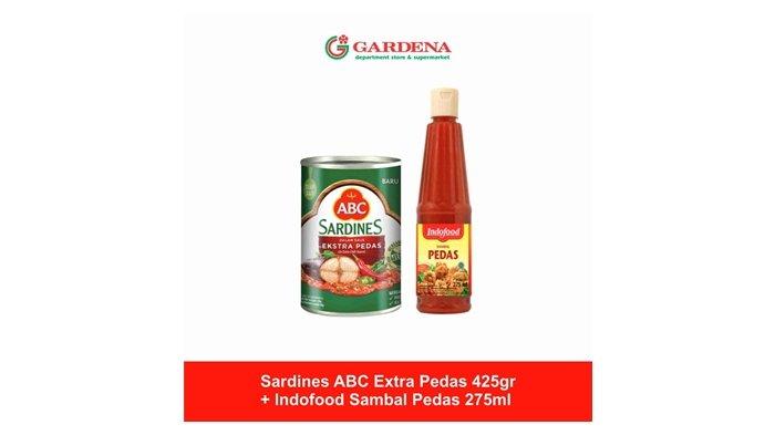 Bundle Sarden ABC Ekstra Pedas dan Indofood Sambal Pedas