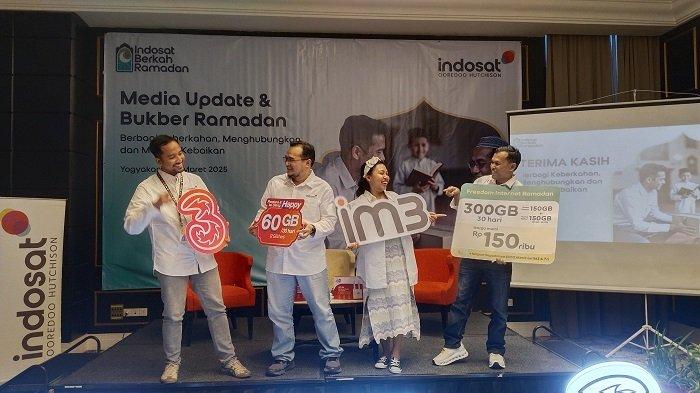 SEDEKAH: Tri menghadirkan program Sedekah Kuota selama ramadan.