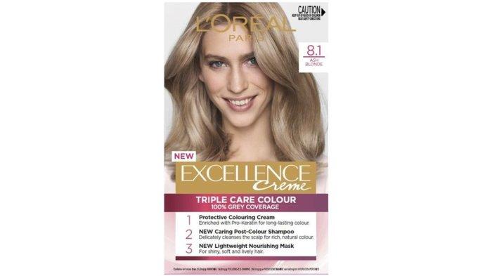 L'Oreal Paris Excellence Crème Hair Colour - 8.1 Ash Blonde