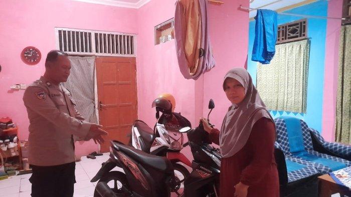 Sepeda motor milik SC, warga Kalurahan Sukoreno, Kapanewon Sentolo, Kulon Progo yang berhasil ditemukan kembali pada Rabu (10/07/2024). Motor tersebut dikembalikan oleh terduga pencurinya.