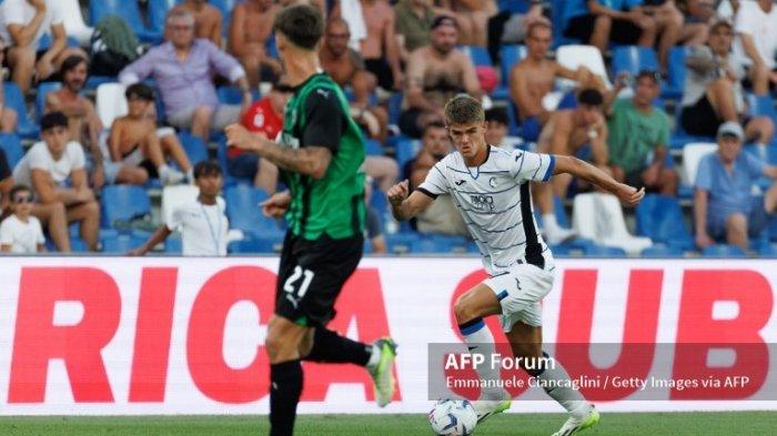 Charles De Ketelaere di Serie A antara Sassuolo vs Atalanta di Stadion Mapei - Citta' del Tricolore pada 20 Agustus 2023 di Reggio nell'Emilia, Italia.