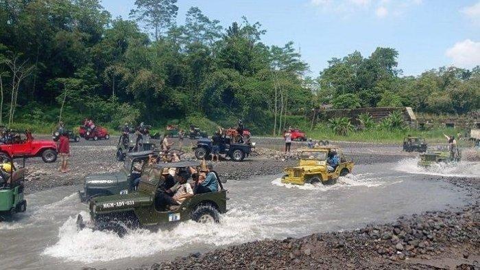 Destinasi Wisata Kaliurang Jogja, Jeep Lava Tour Merapi