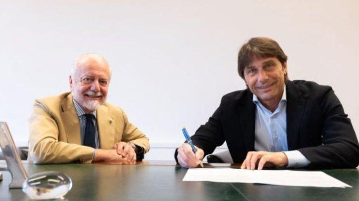 Antonio Conte menandatangani kontrak berdurasi tiga tahun pada 5 Juni 2024