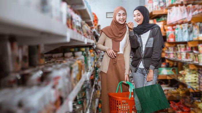 Portrait of woman standing in store