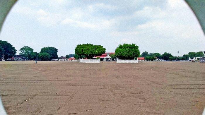 Lokasi Pasar Malam Sekaten di Alun-alun Utara Kecamatan Gurah
