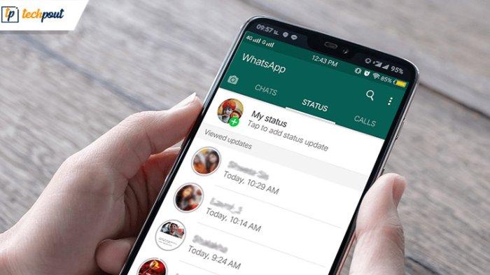 Cara Membuat Status WhatsApp Seseorang Menjadi Tidak Terlihat