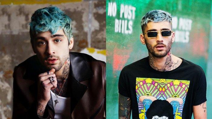 Gaya rambut biru Zayn Malik