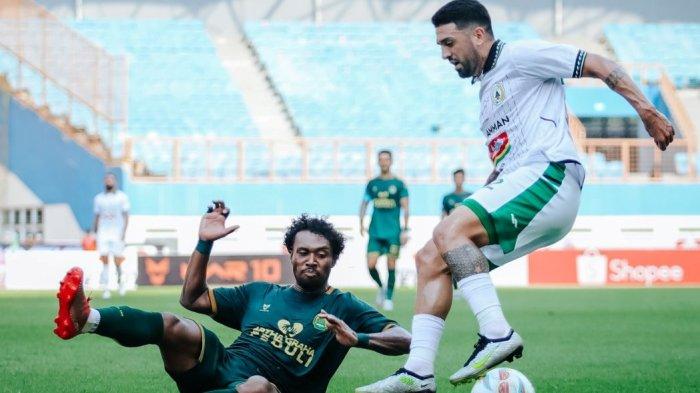 PSS Sleman bisa memainkan lagi Bustos (kanan) sebagai roh permainan.