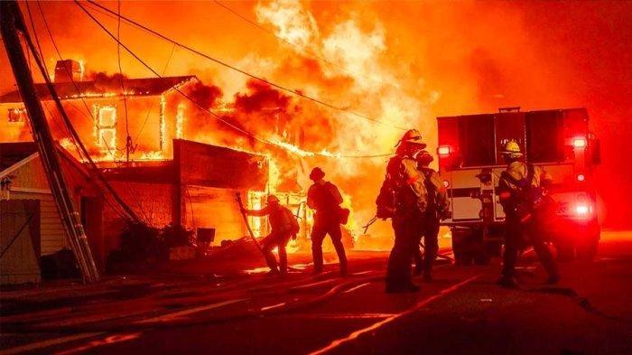 Kebakaran besar di Los Angeles