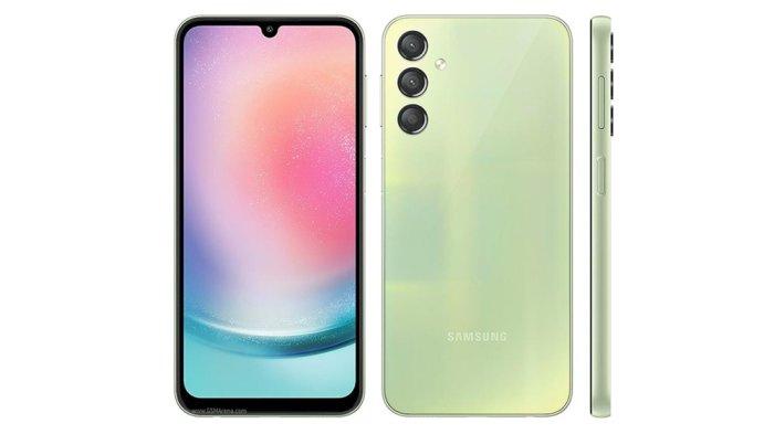 HP Samsung Galaxy A24 varian warna Light Green