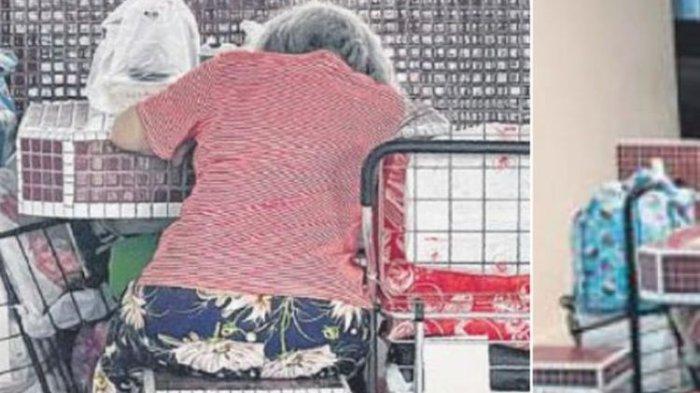 Chen, wanita lansia yang setiap hari berada di selasar kosong Ang Mo Kio, Singapura