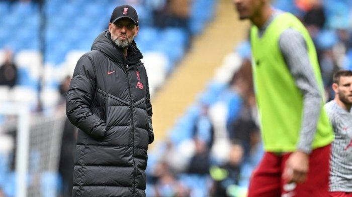 Manajer Liverpool Jurgen Klopp jelang pertandingan Liverpool melawan Man City, Sabtu (1/4/2023)