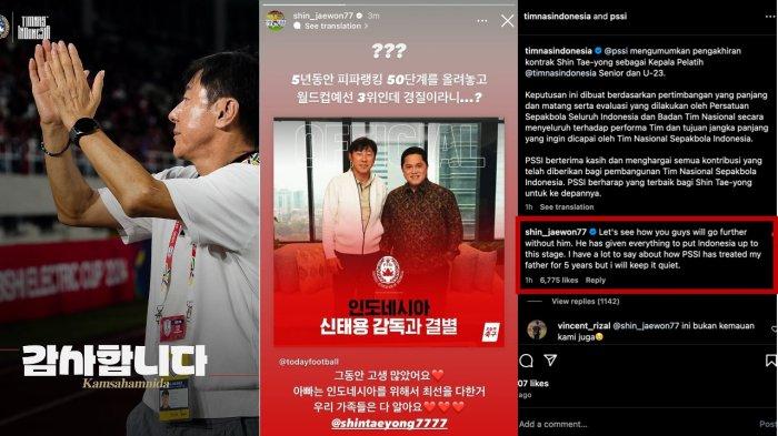 Komentar Anak STY tentang Pemecatan Ayahnya dari PSSI