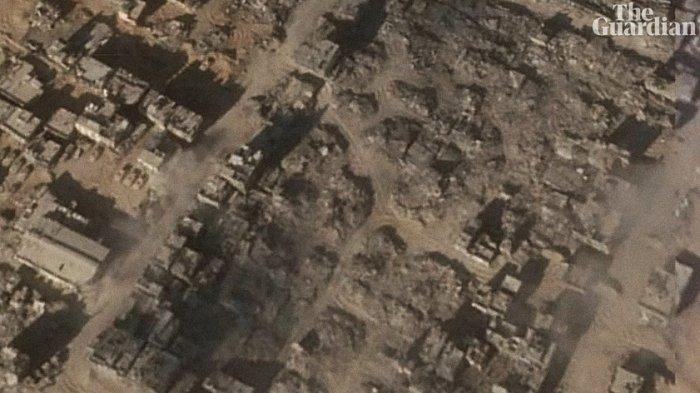 Kondisi Kamp Jabalia di Jalur Gaza, Kini Jadi Kota Mati, Hanya Dihuni Anjing Liar