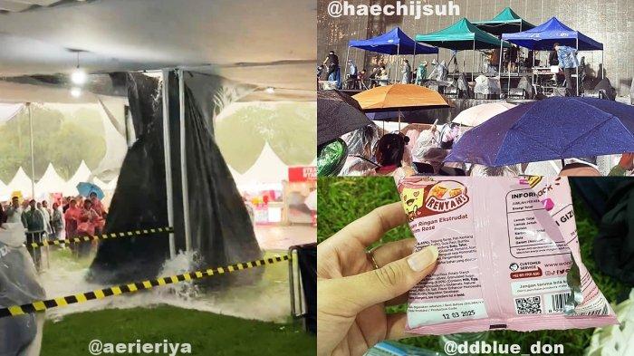 VIRAL Konser DAY6 di Jakarta Kacau Diguyur Hujan, Snack Kedaluwarsa, Mecima Dikecam Penggemar
