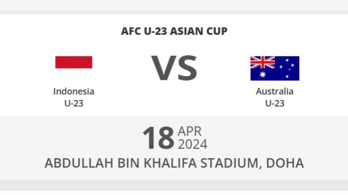 LIVE Streaming RCTI Plus INDONESIA VS AUSTRALIA, Link Channel TV Disini ...