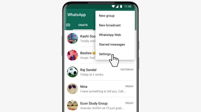 Langkah kedua pindai kode QR