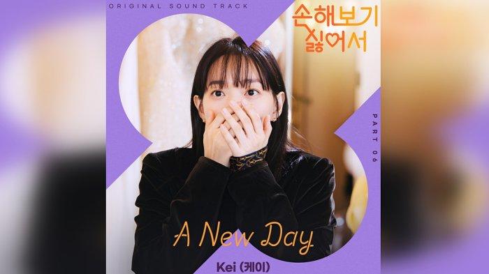 Lirik Lagu A New Day by Kei OST No Gain No Love Part 6