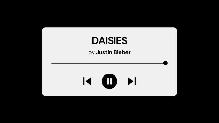 Lirik Lagu DAISIES Justin Bieber dengan Terjemahan Bahasa Indonesia